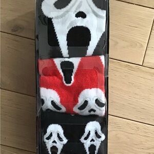 Scream Ghost Face Crew Socks 3-Pack